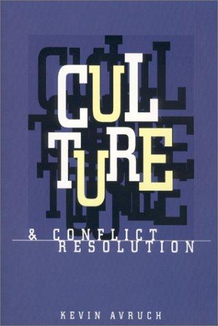 Culture and Conflict Resolution