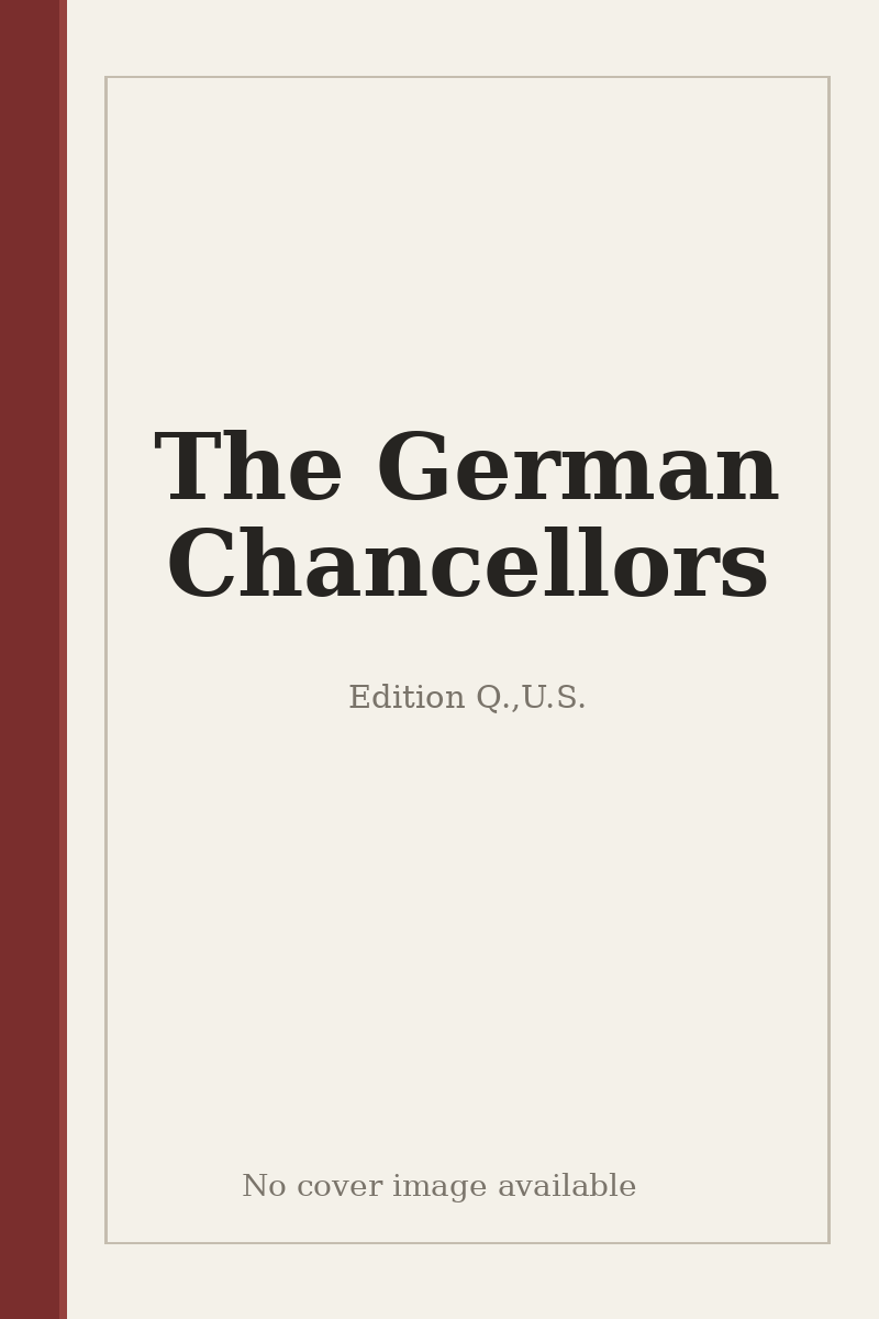 The German Chancellors - no cover image available