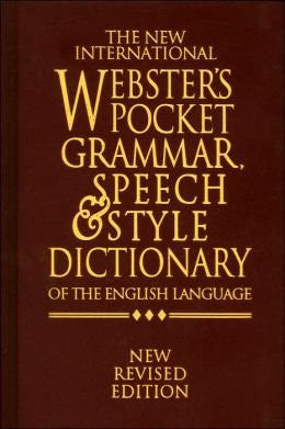 The new international Webster's pocket dictionary of the English language