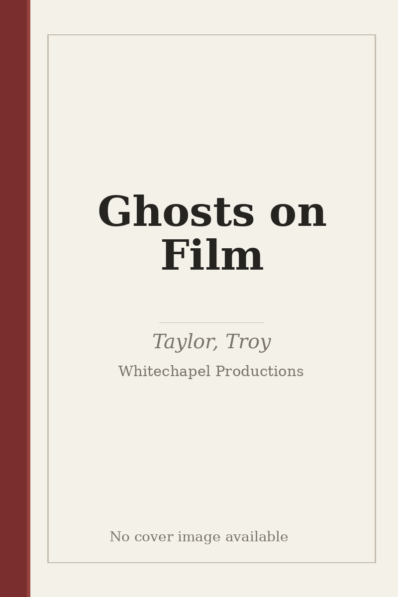 Ghosts on Film - no cover image available