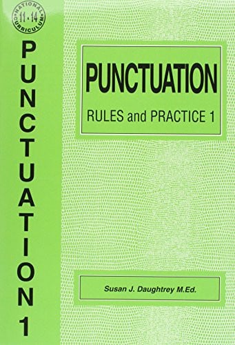 Punctuation Rules and Practice: No. 1 (English S.)