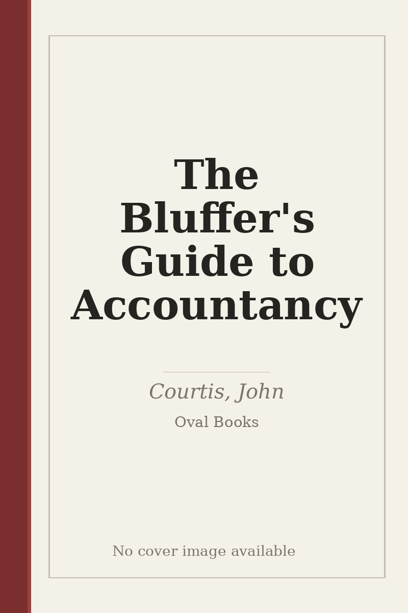 The Bluffer's Guide to Accountancy - no cover image available