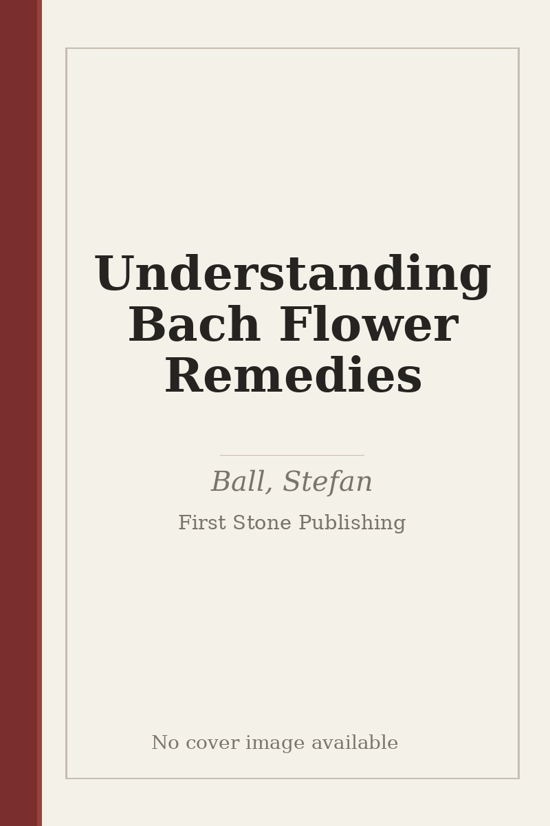 Understanding Bach Flower Remedies - no cover image available