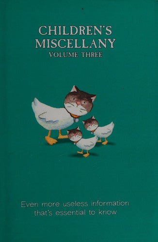 Children's Miscellany: Volume 3