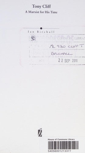 Tony Cliff: A Marxist For His Time
