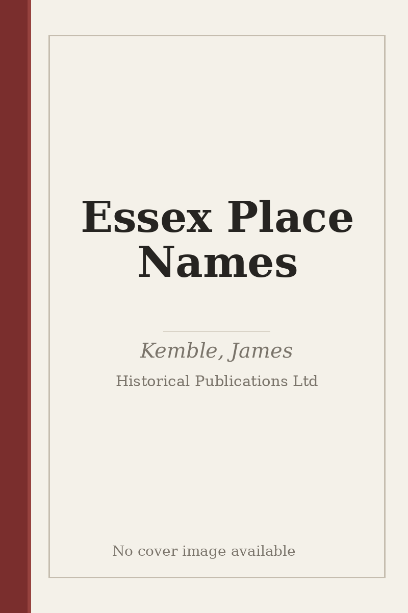 Essex Place Names - no cover image available
