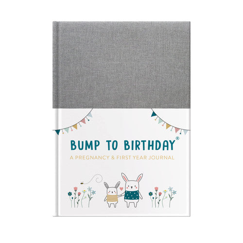 Bump to Birthday, Pregnancy & First Year Baby Journal: Luxury Guided Memory Book for Expectant Mums – Week-by-Week Pregnancy Tracker & Baby’s First Year Diary