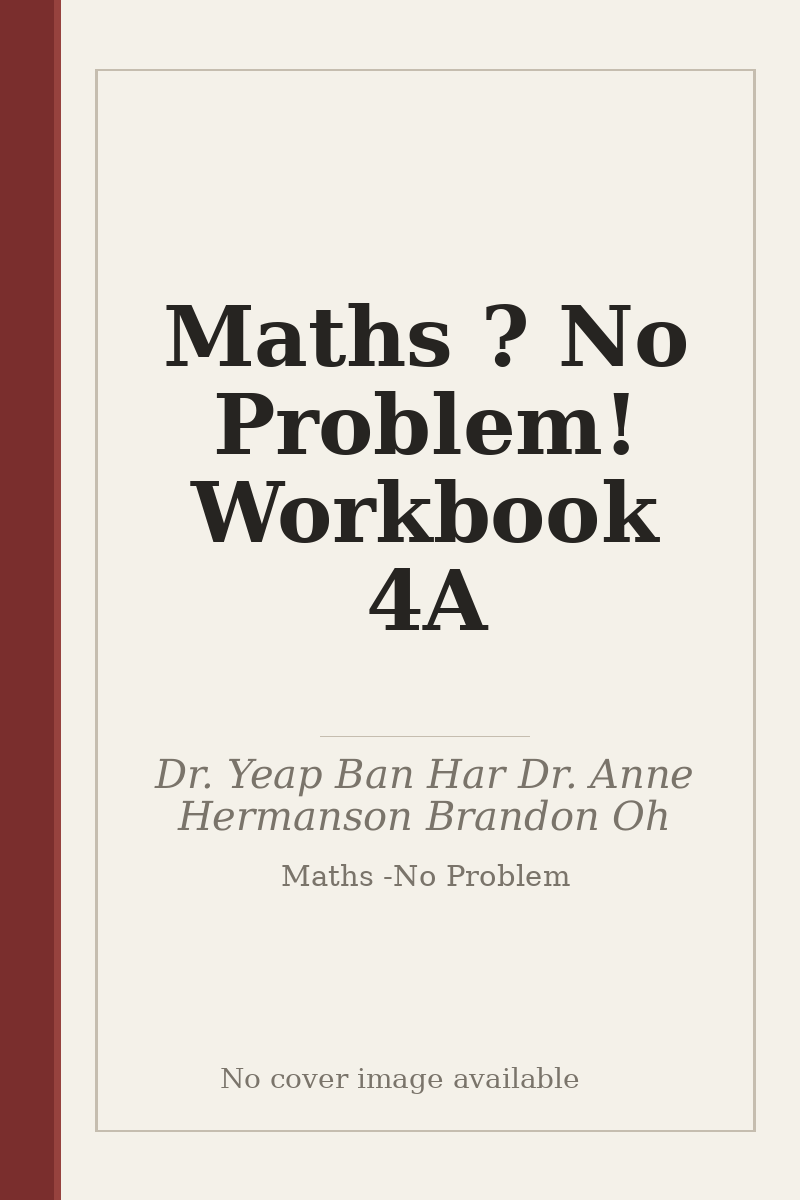 Maths ? No Problem! Workbook 4A - no cover image available