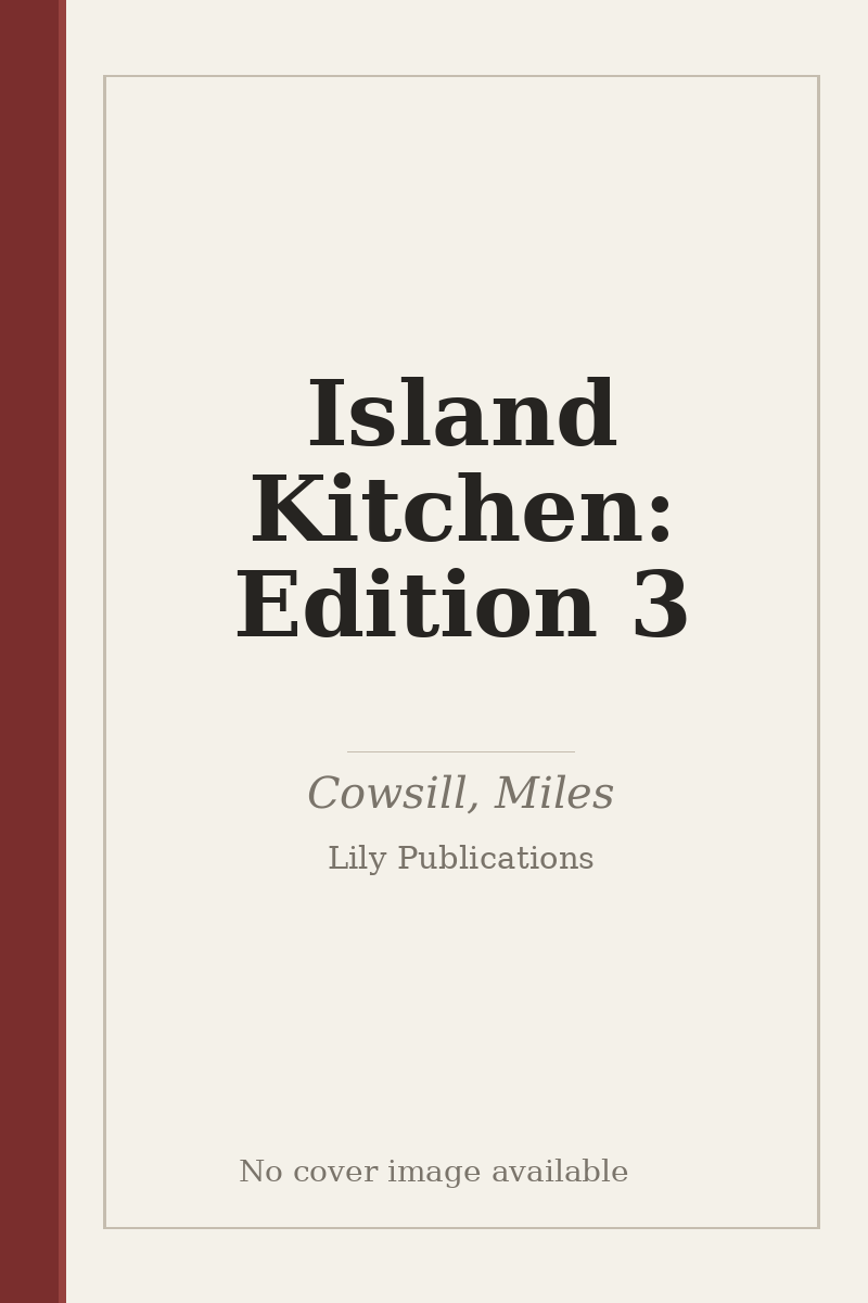 Island Kitchen: Edition 3 - no cover image available