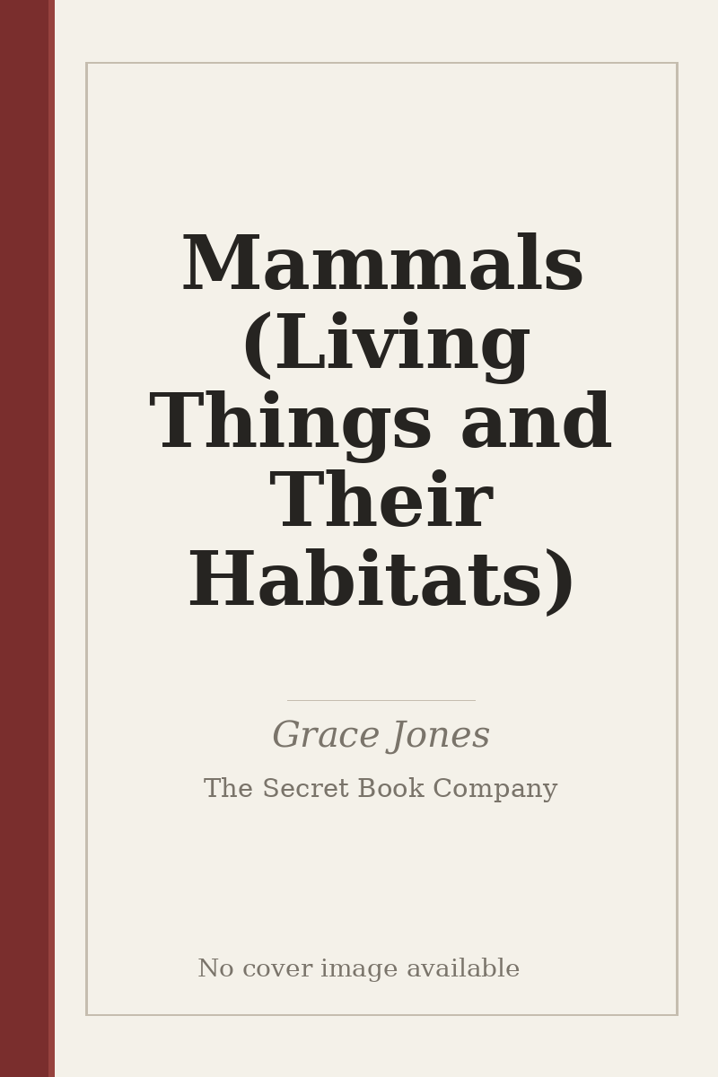 Mammals (Living Things and Their Habitats) - no cover image available