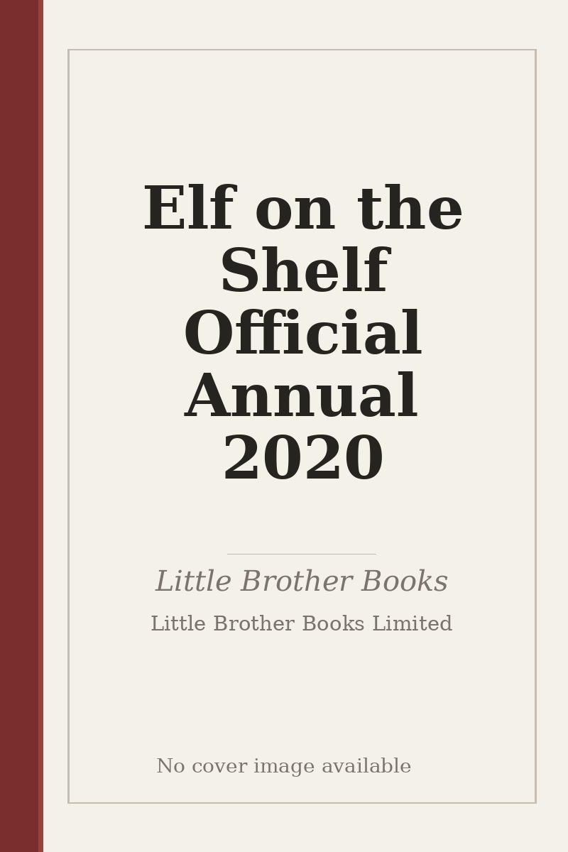 Elf on the Shelf Official Annual 2020 - no cover image available