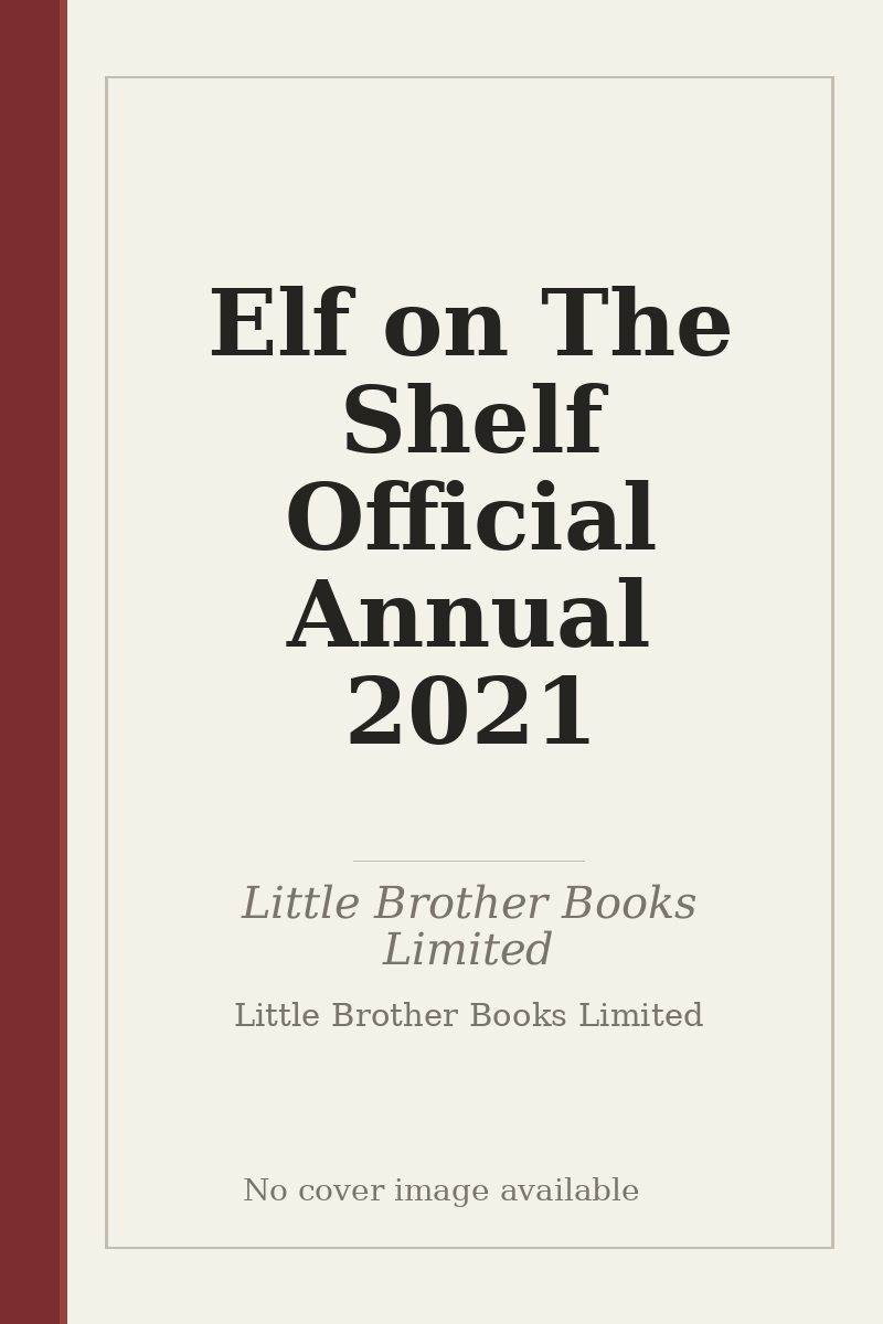 Elf on The Shelf Official Annual 2021 - no cover image available
