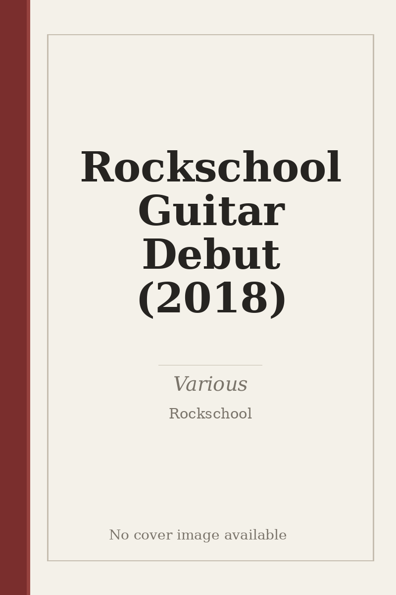 Rockschool Guitar Debut (2018) - no cover image available