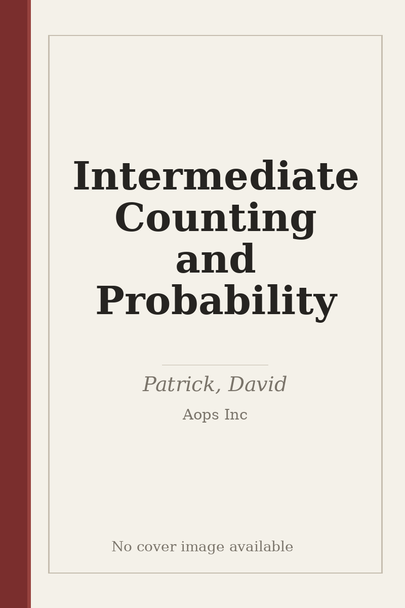 Intermediate Counting and Probability - no cover image available