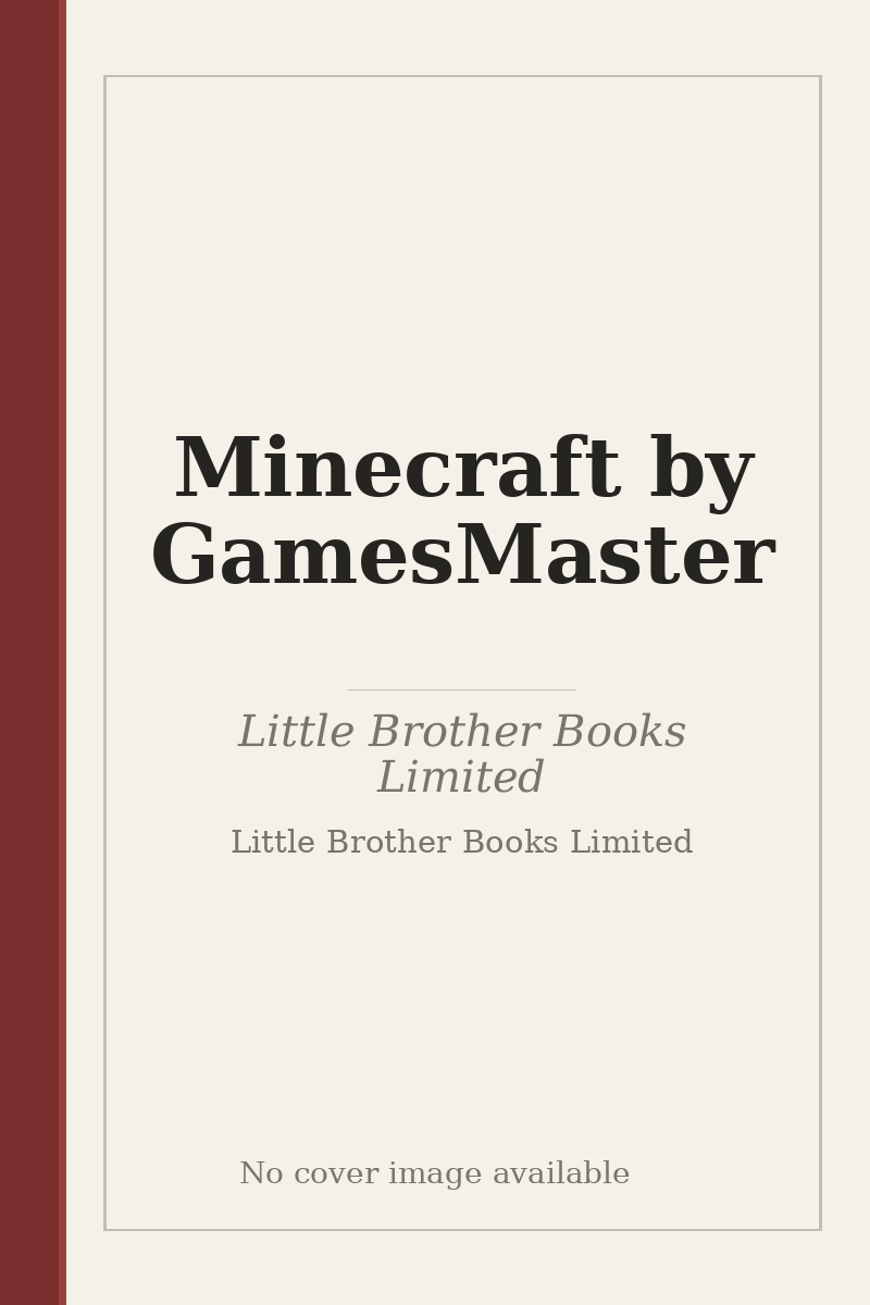 Minecraft by GamesMaster - no cover image available
