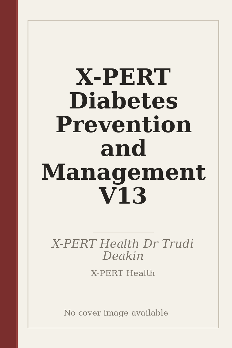 X-PERT Diabetes Prevention and Management V13 - no cover image available