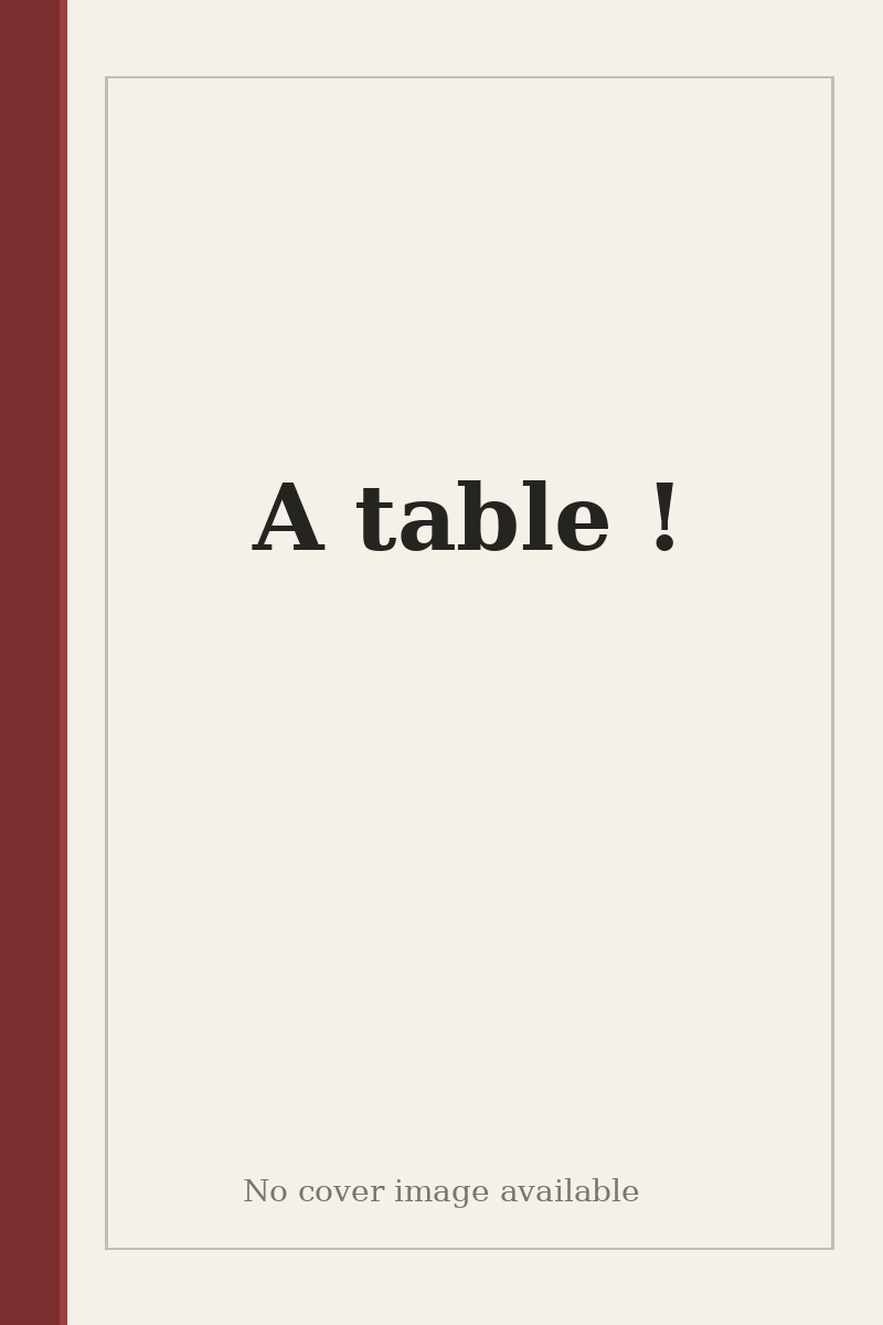 A table ! - no cover image available