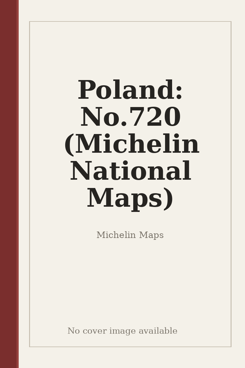 Poland: No.720 (Michelin National Maps) - no cover image available