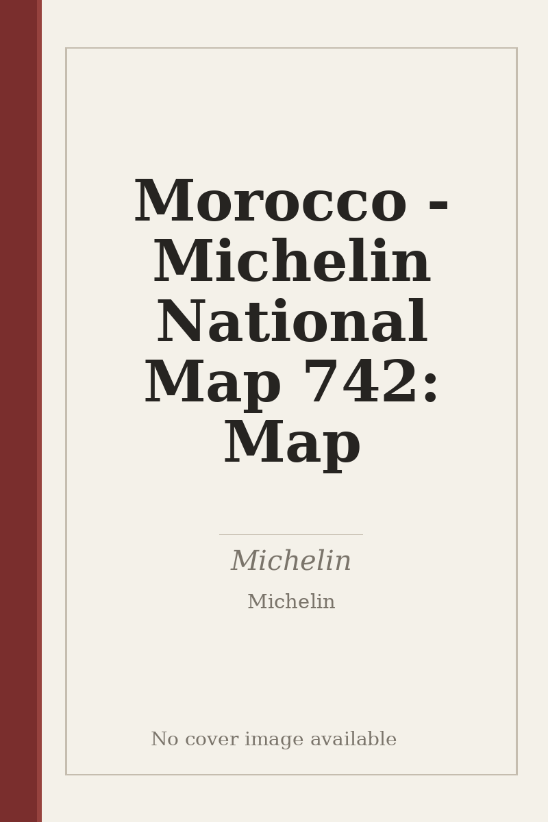 Morocco - Michelin National Map 742: Map - no cover image available