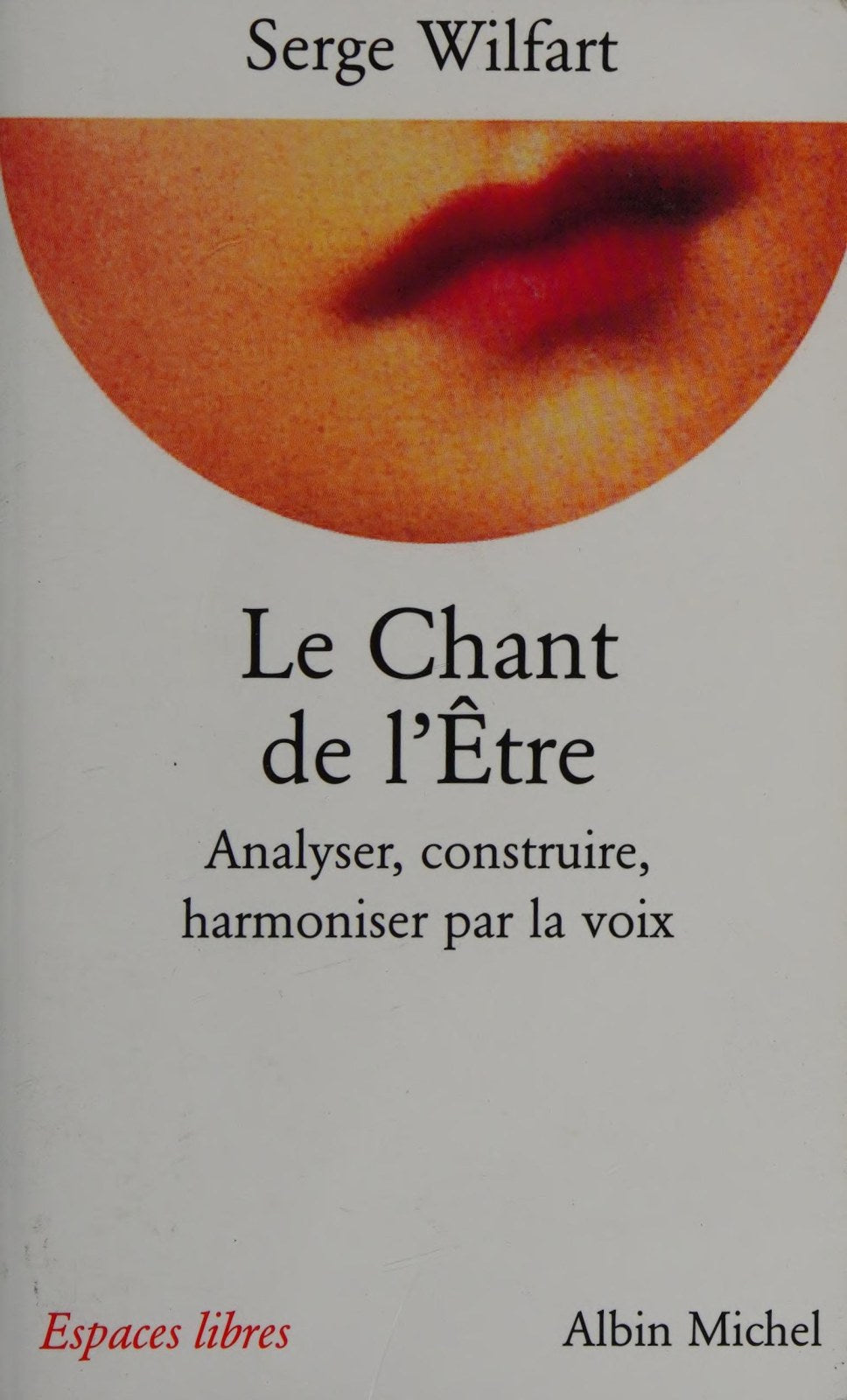 Le chant de l'être: Analyser, construire, harmoniser par la voix