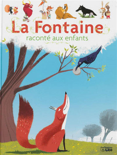 LIVRE LA FONTAINE RACONTE ENF.