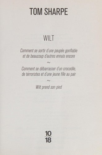 Comment se sortir d'une poupée gonflable et de beaucoup d'autres ennuis encore...