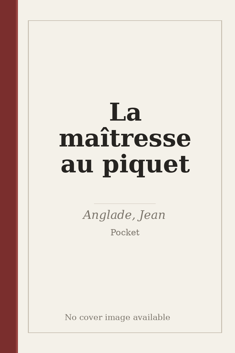 La maîtresse au piquet - no cover image available