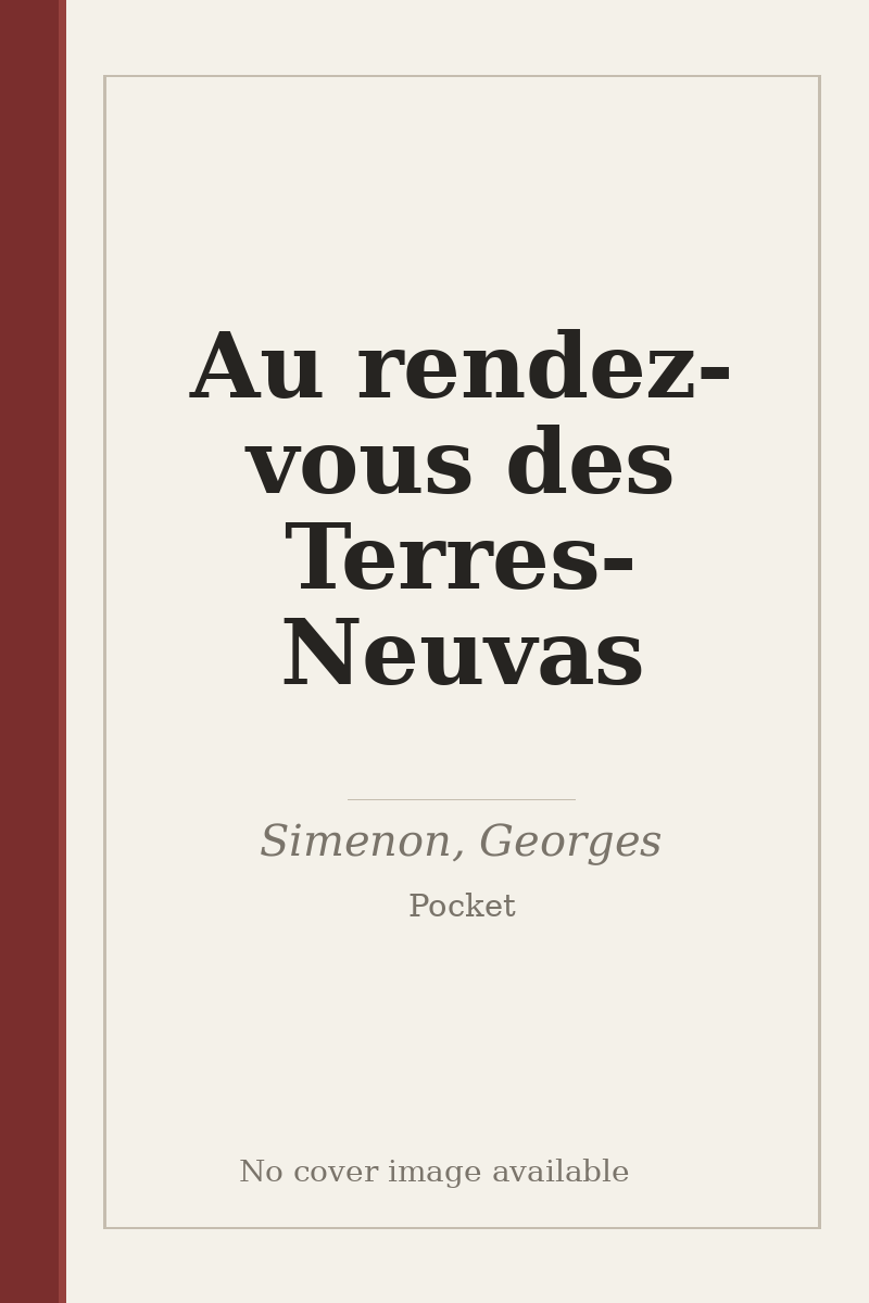 Au rendez-vous des Terres-Neuvas - no cover image available