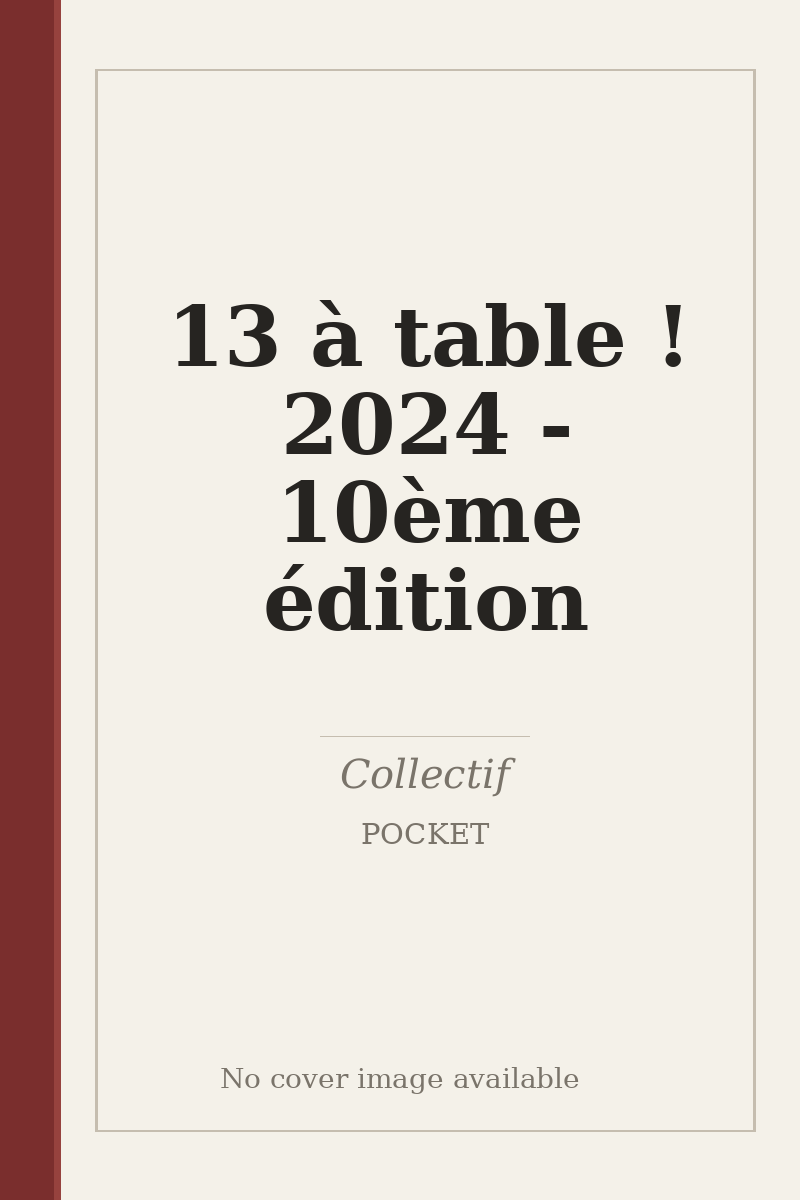 13 à table ! 2024 - 10ème édition - no cover image available