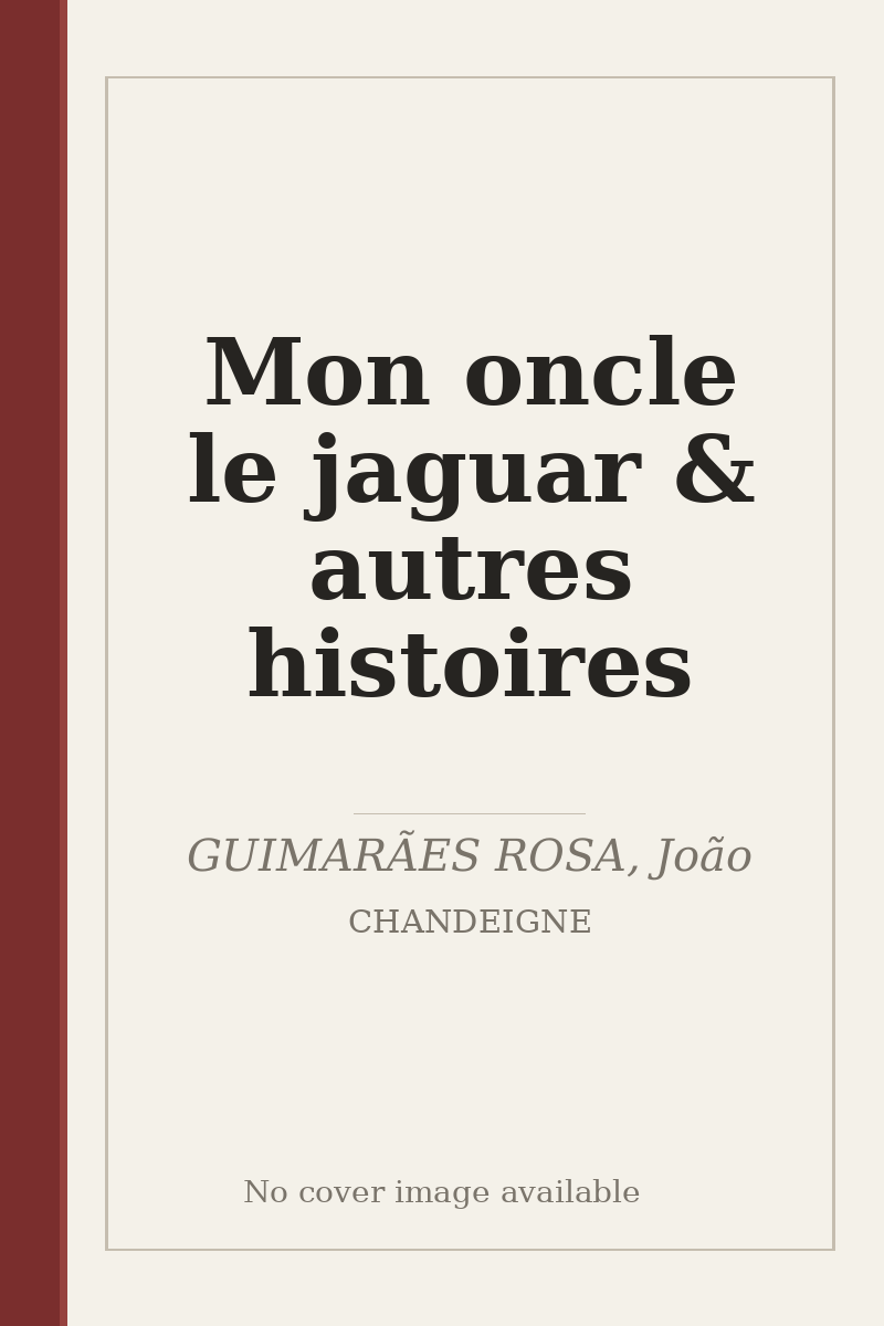 Mon oncle le jaguar & autres histoires - no cover image available