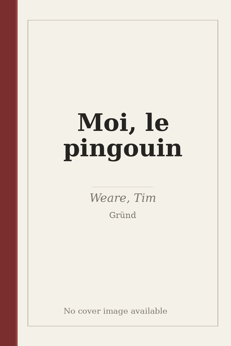 Moi, le pingouin - no cover image available
