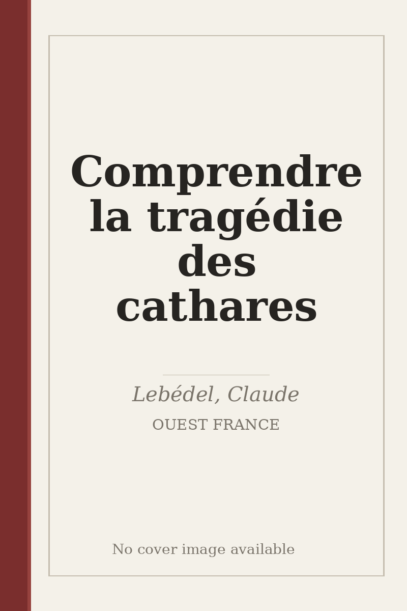 Comprendre la tragédie des cathares - no cover image available