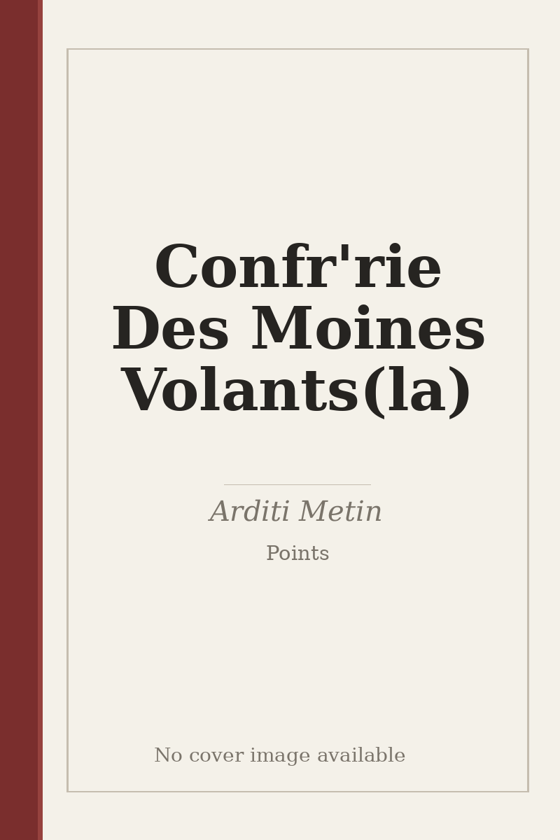 Confr'rie Des Moines Volants(la) - no cover image available
