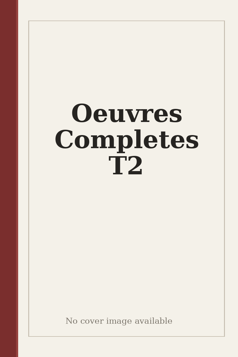 Oeuvres Completes T2 - no cover image available