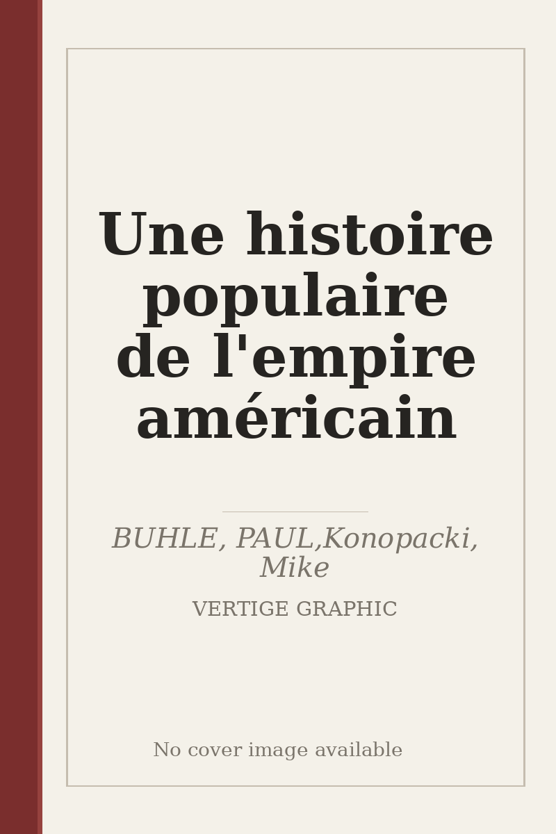 Une histoire populaire de l'empire américain - no cover image available