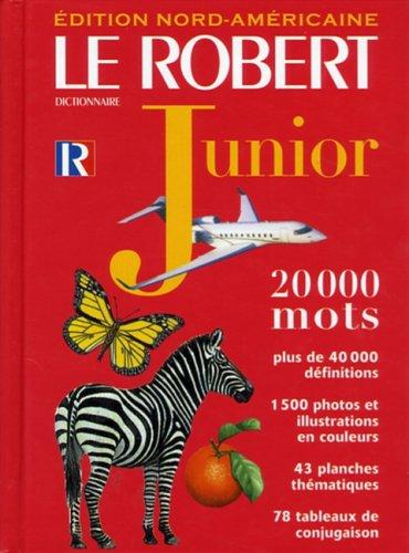 Le Robert Dictionnaire Junior (French Dictionary)