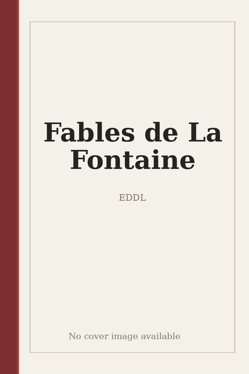 Fables de La Fontaine - no cover image available
