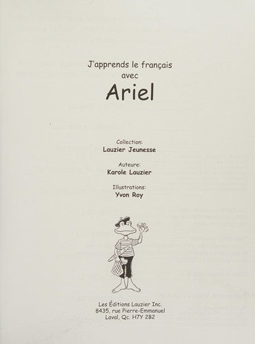 J'apprends le français avec Ariel