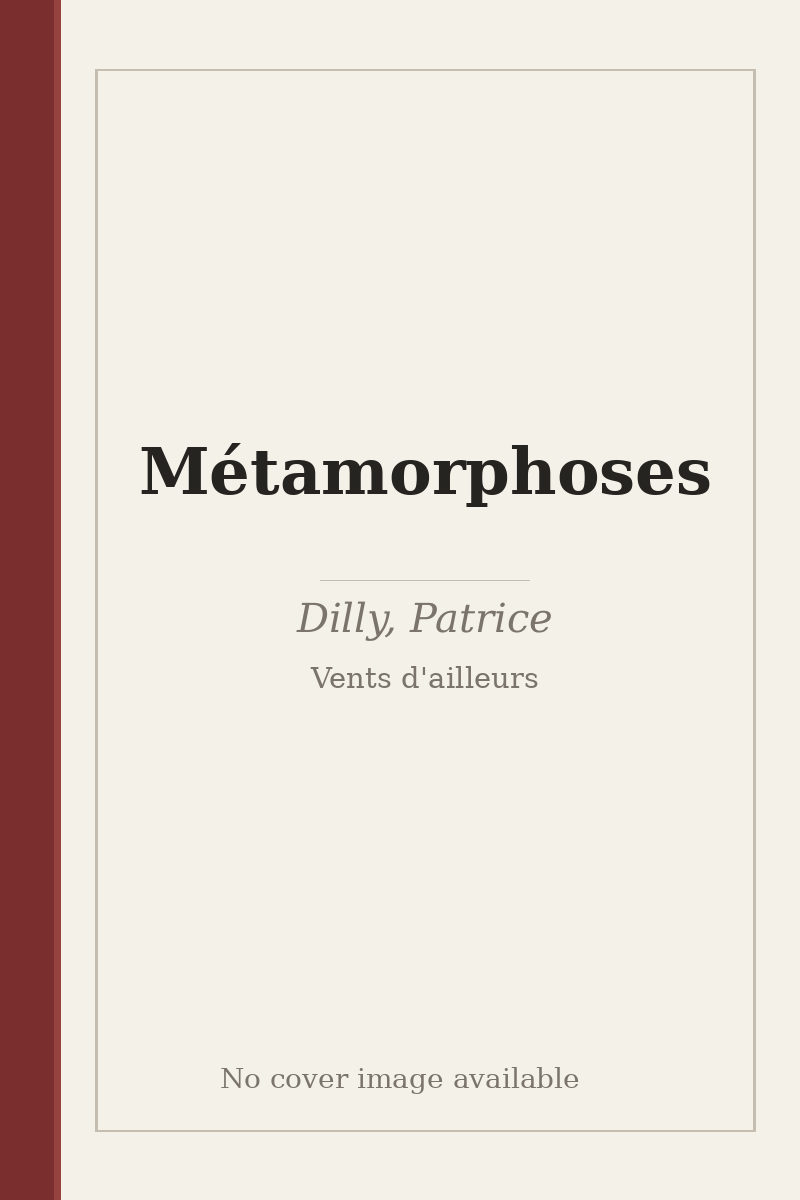 Métamorphoses - no cover image available