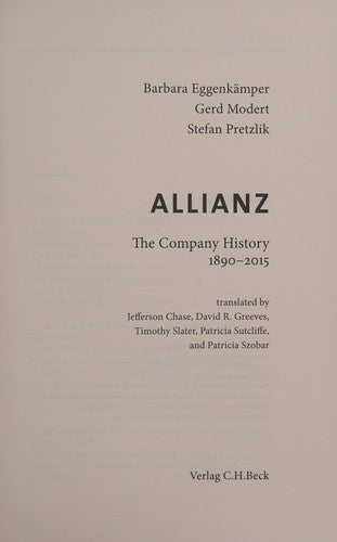 Eggenkämper, B: Allianz