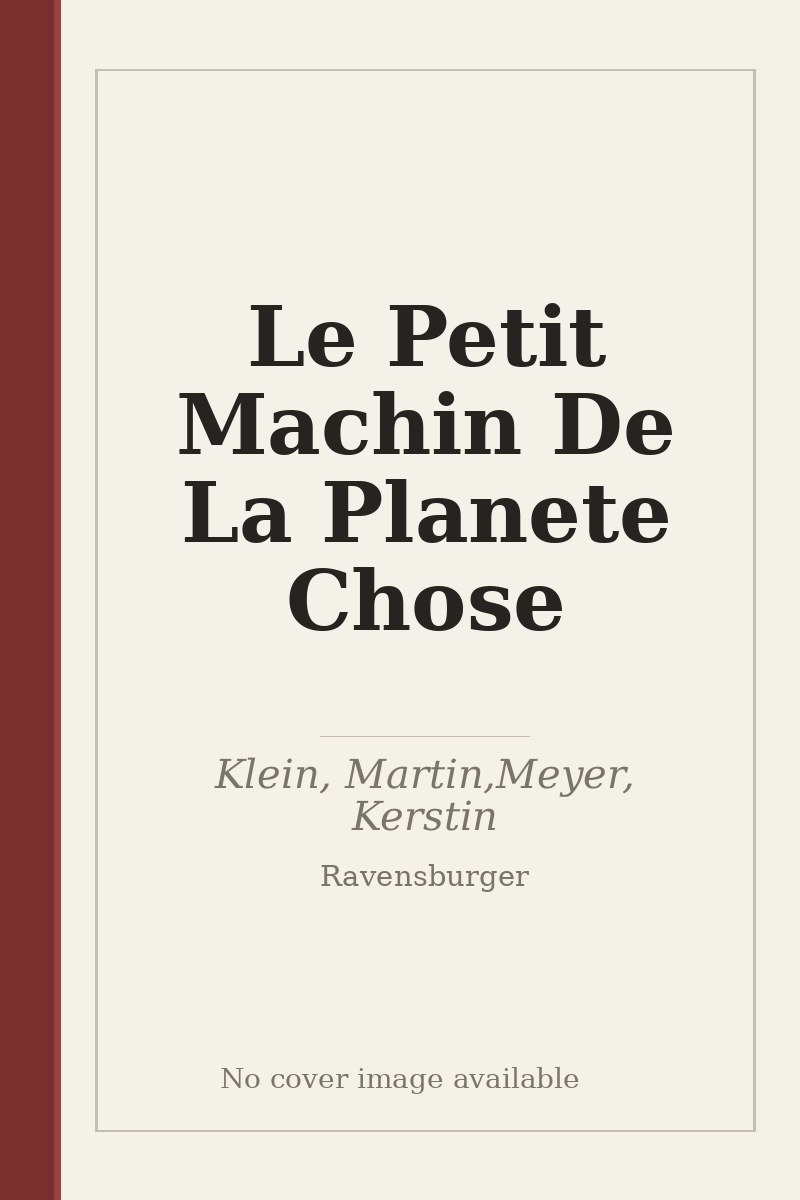 Le Petit Machin De La Planete Chose - no cover image available