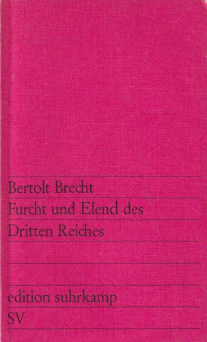 Furcht und Elend des dritten Reiches