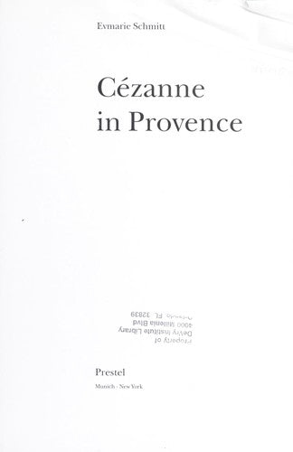 Cezanne in Provence (Pegasus Series)