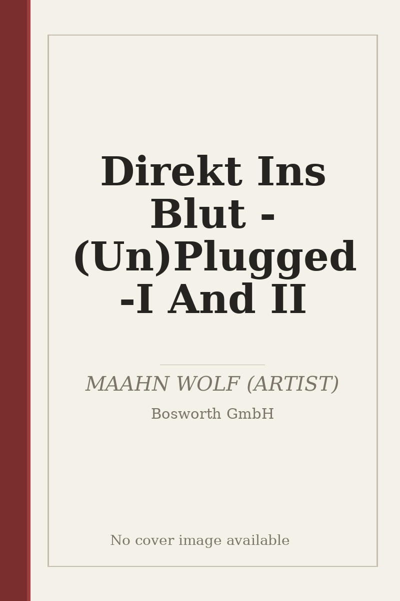 Direkt Ins Blut - (Un)Plugged - I And II - no cover image available