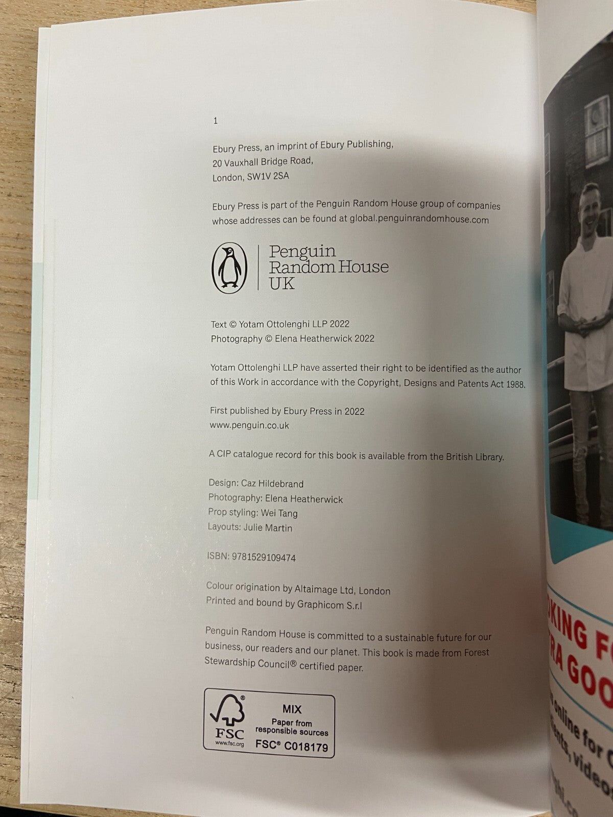 Ottolenghi Test Kitchen, Extra Good Things - N Murad & Yotam Ottolenghi - Signed