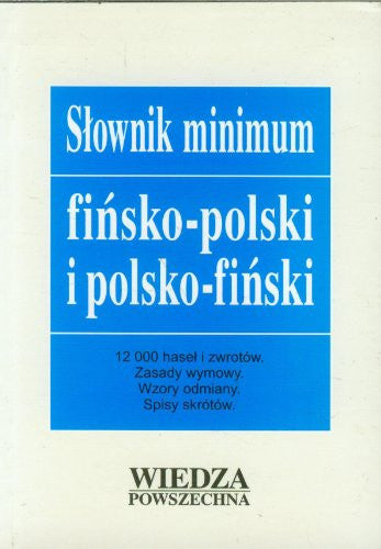 Slownik minimum finsko-polski i polsko-finski