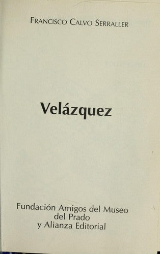 Velazquez: Gallery Guide