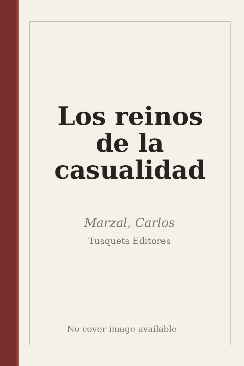 Los reinos de la casualidad - no cover image available