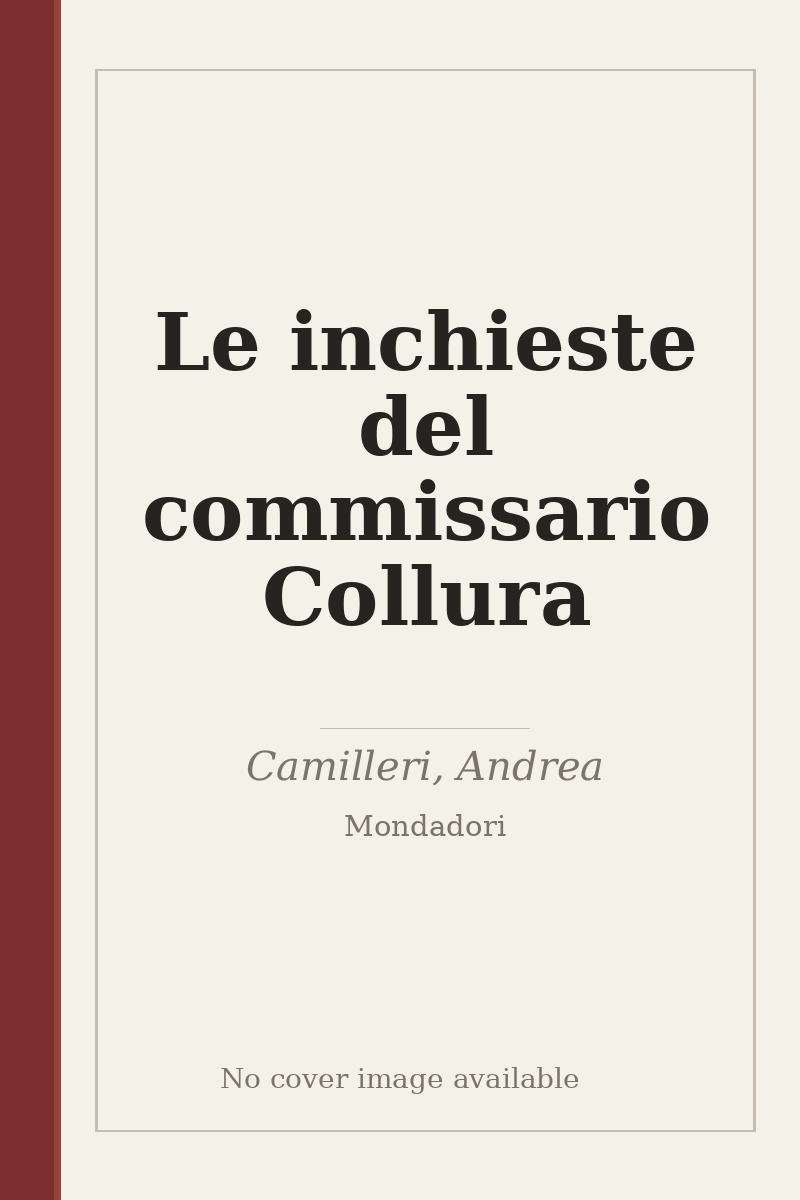 Le inchieste del commissario Collura - no cover image available