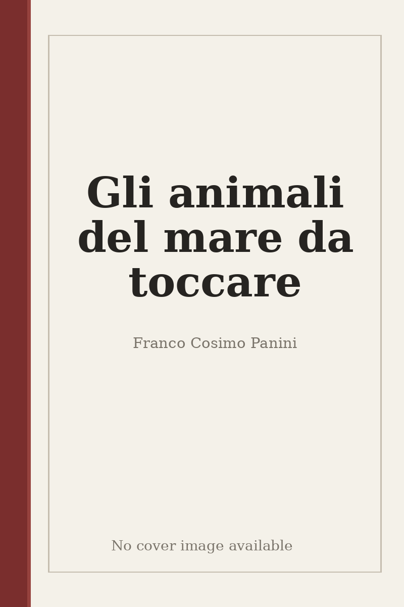 Gli animali del mare da toccare - no cover image available